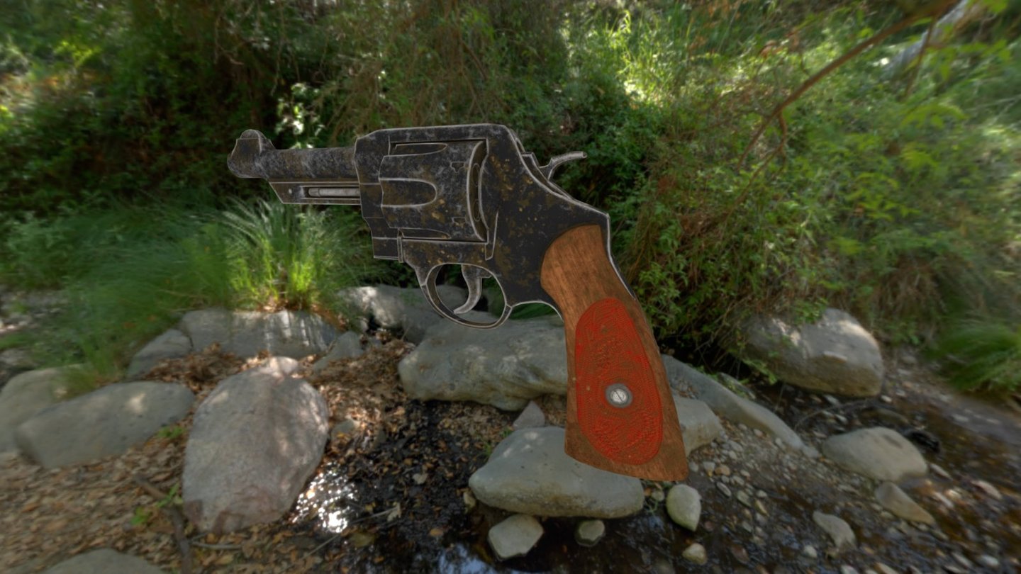 First time with high detail texture on a lowpoly