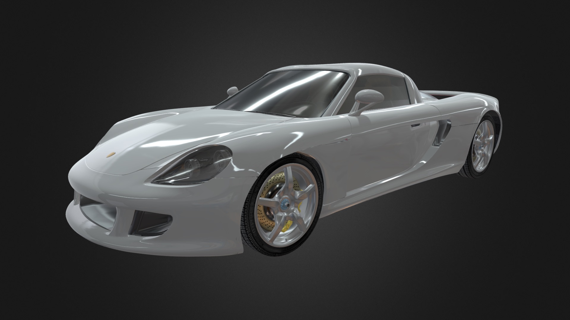 Porsche - 3D model by llllline [390341b] - Sketchfab