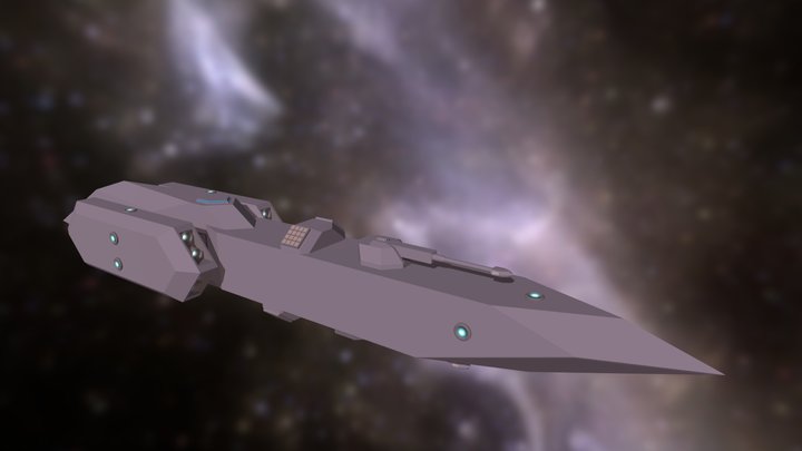 Fregate 3D Model