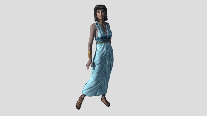 Cleopatra 3D Model