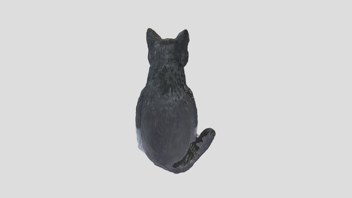 駁二轉到的貓貓 3D Model