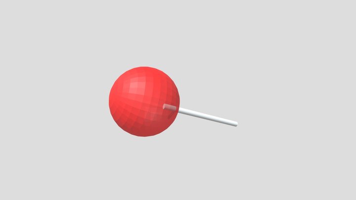 Pirulito_lowpoly – Free 3D Model STL