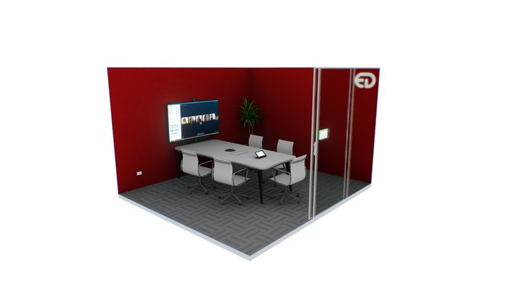 HUDDLE ROOM 3D Model