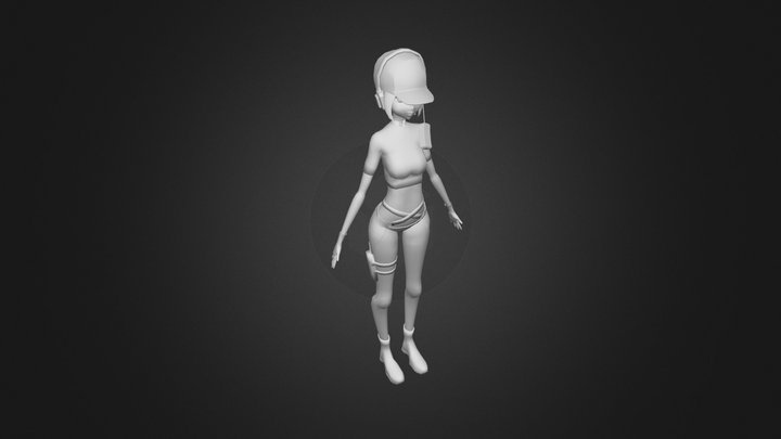 Anime Police Officer ? 3D Model