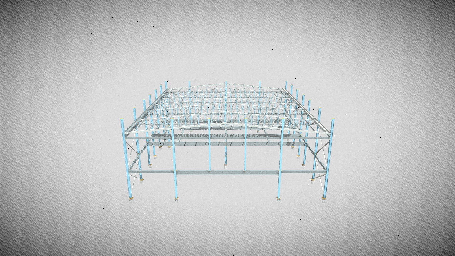 M3D - Galpão Ilheus - 3D model by horizon.engc [3906642] - Sketchfab