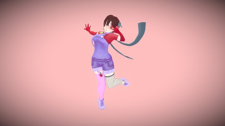 ClaraVRRigged 3D Model