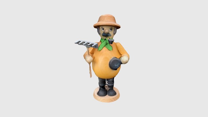 Räuchermännchen 3D Model