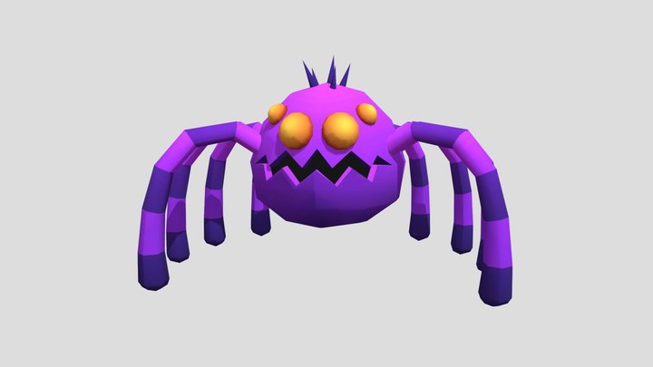 Chicken Gun Spider 3D Model