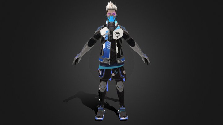 Free fire 3d model 3D models Sketchfab Free fire 3d model 3D models Sketchfab