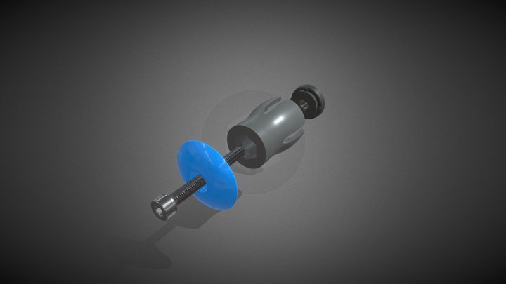 Bicycle Handlebar End Caps 3D Model