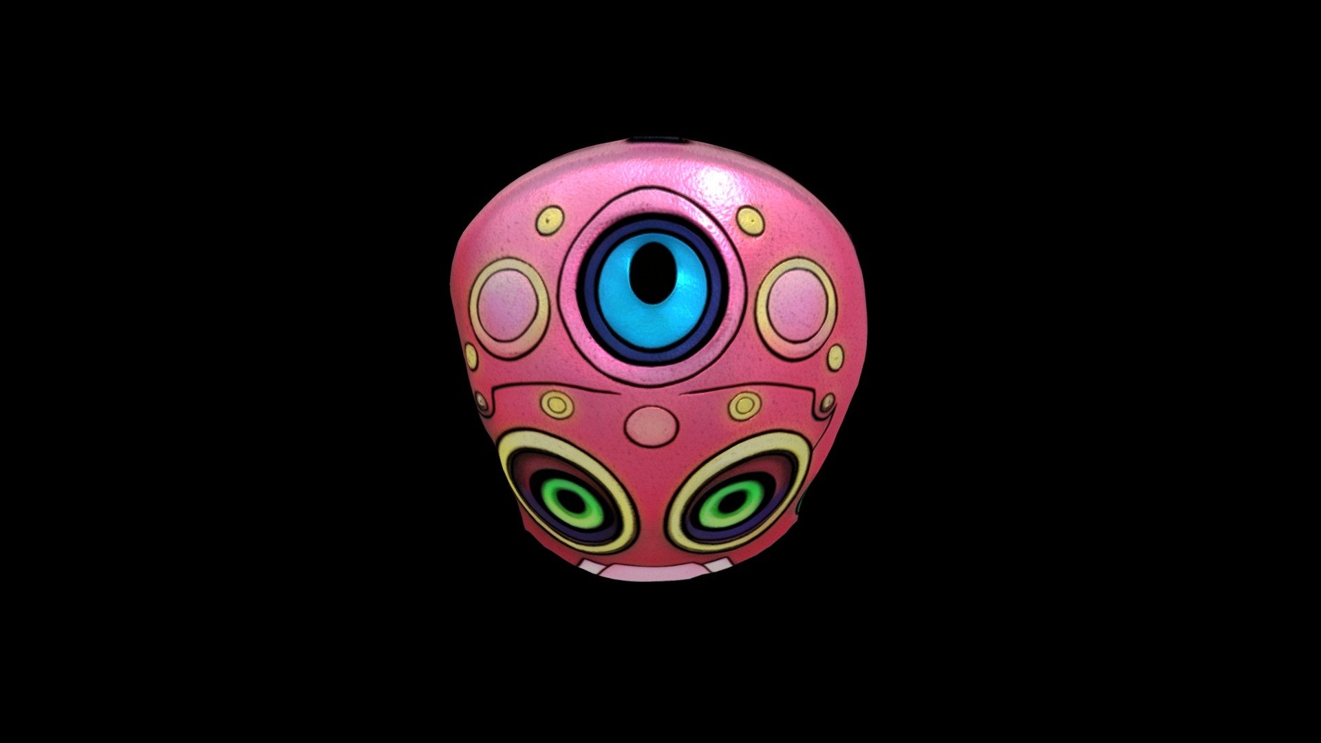Happy Mask 328 Download Free 3D model by klrxyz [39099d8] Sketchfab
