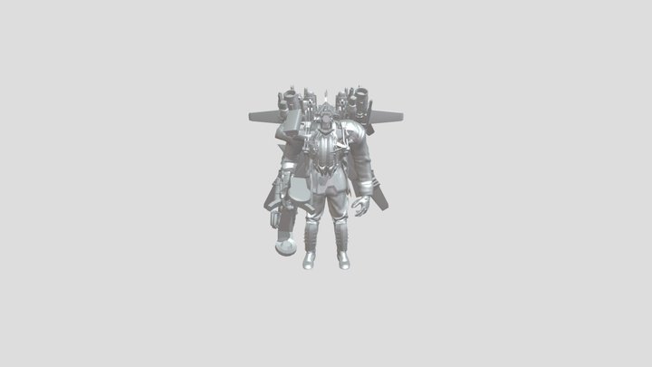 Titan Camera Man 3D Model