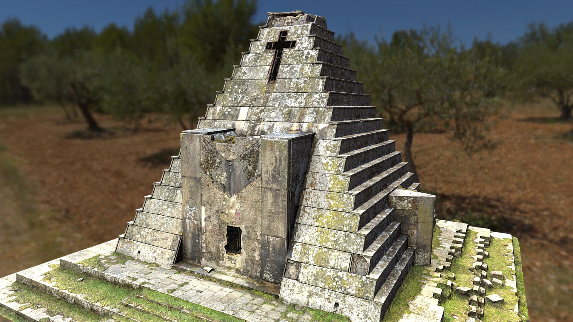 Pyramid of the Shield — Sketchfab embed 3D viewer