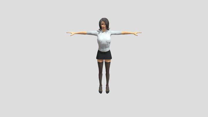 Business Woman :) 3D Model