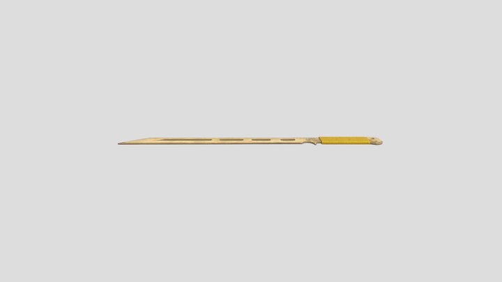 Wooden Sword 3 – Gratis 3D-model STL