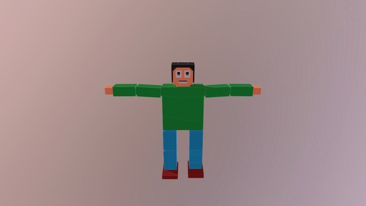 Charactergametry 3D Model