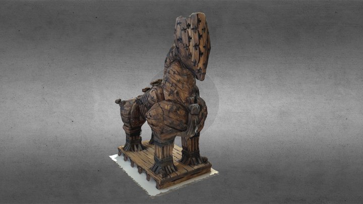 Caballo de troya 3D Model
