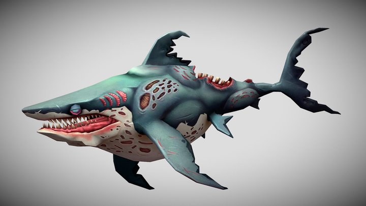 HSW Zombie Shark – Modello 3D gratuito STL