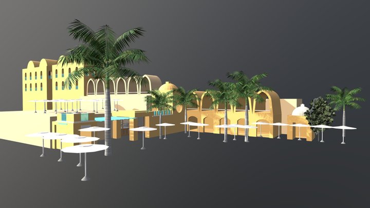 Miramar resort height_591710002 kamolchanok 3D Model