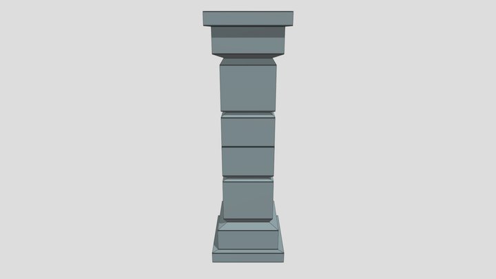 Pillar 3D Model
