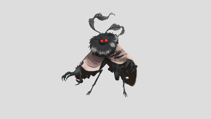 Moth 3D Model