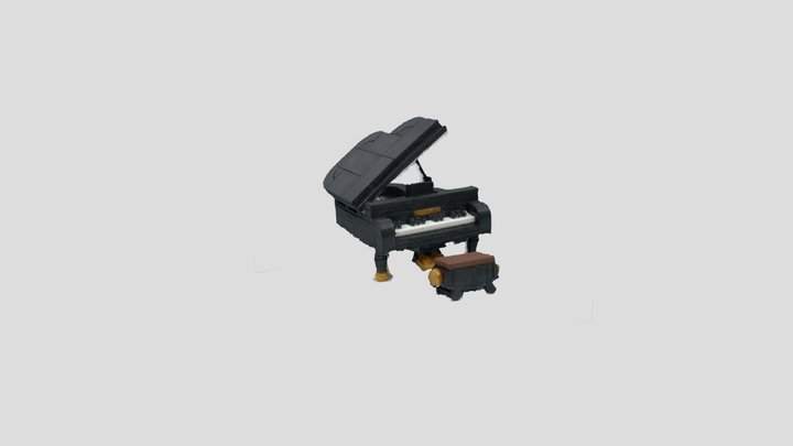 Piano 3D Model