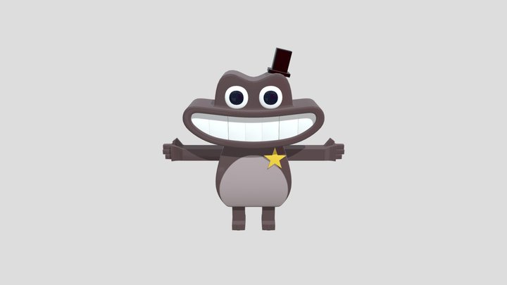 Sheriff Toadster 3D Model