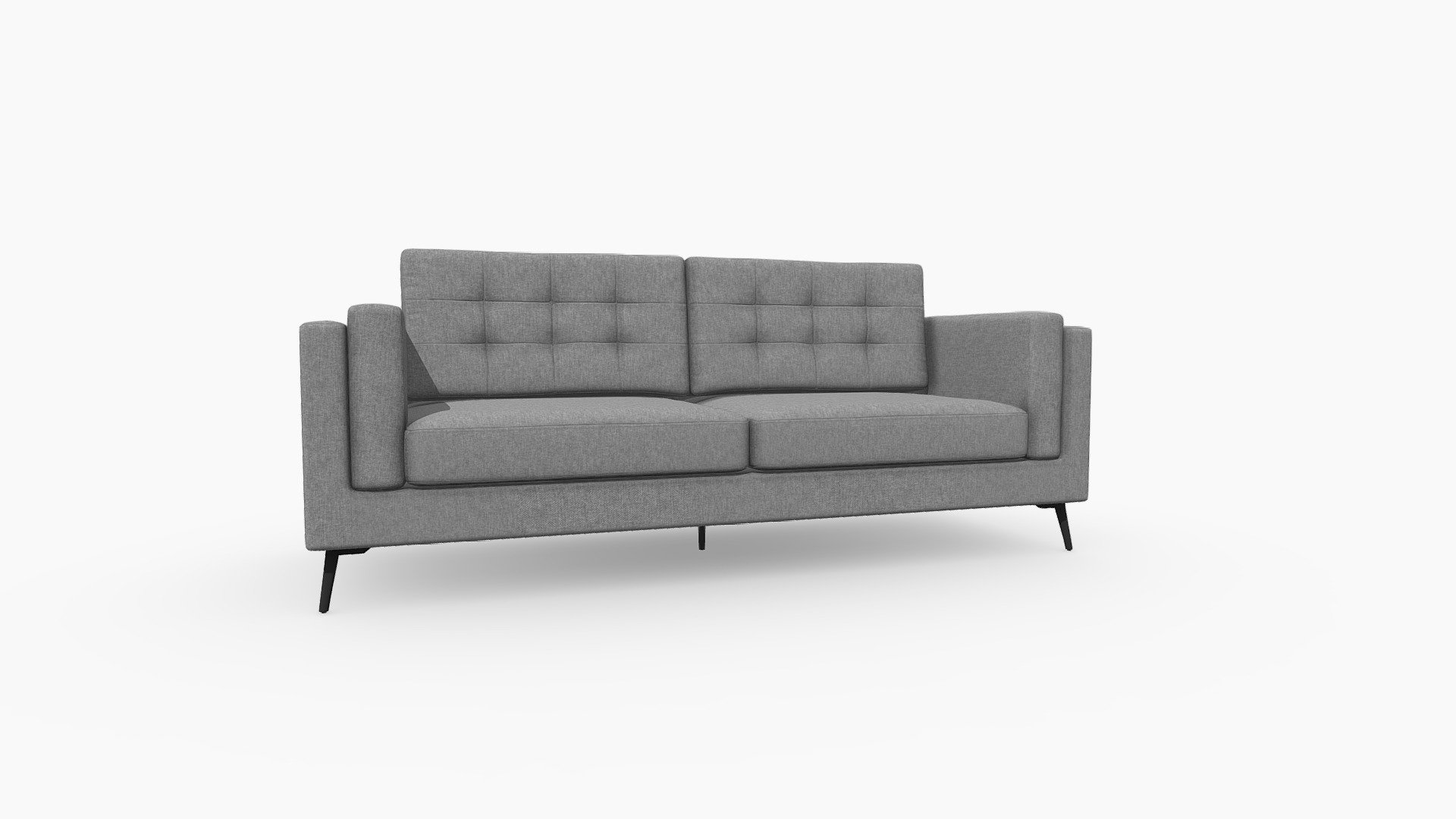 99924993_SOFA BOLTON 3 PUESTOS TELA MEMPHIS GRIS Buy Royalty Free 3D