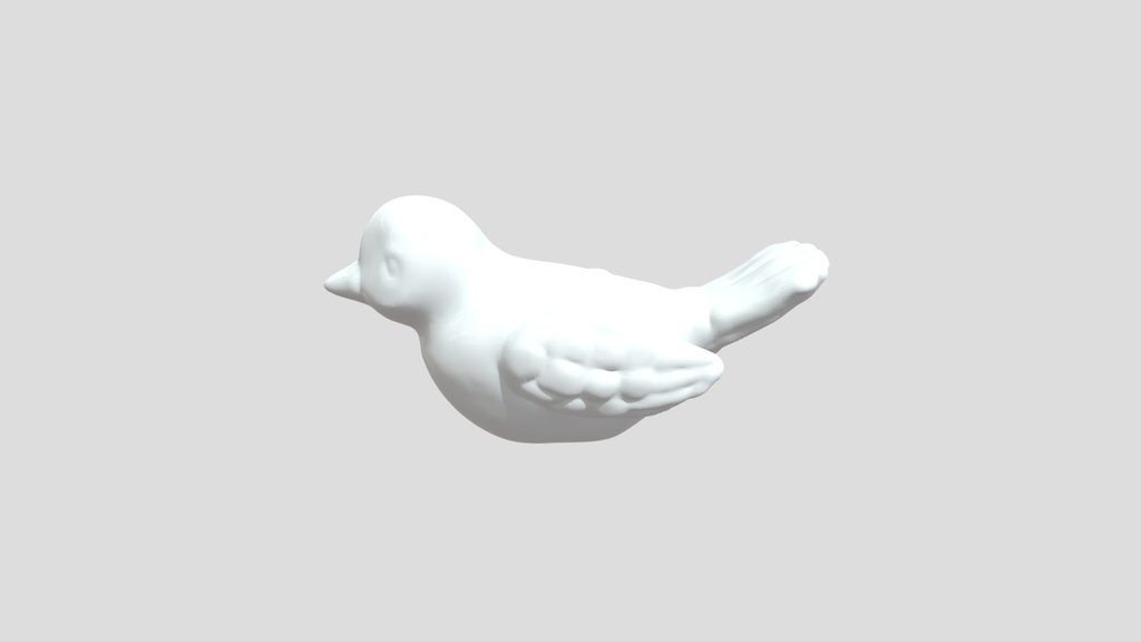 Vaux Bird Adornment White