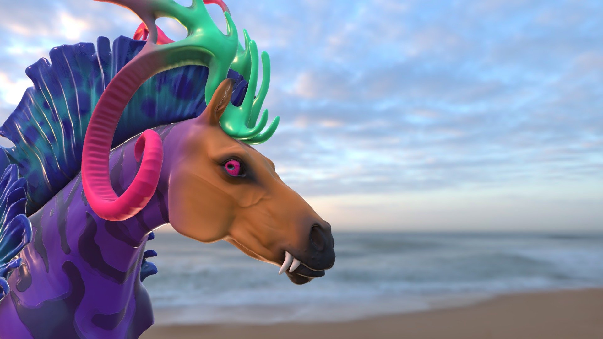 Rainbow Spite Bust