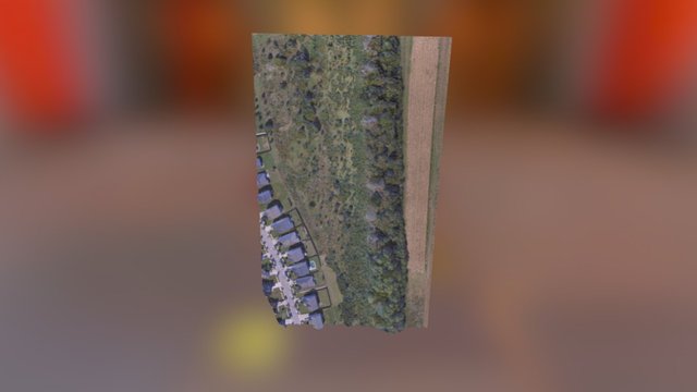 Greenspace swale 3D Model