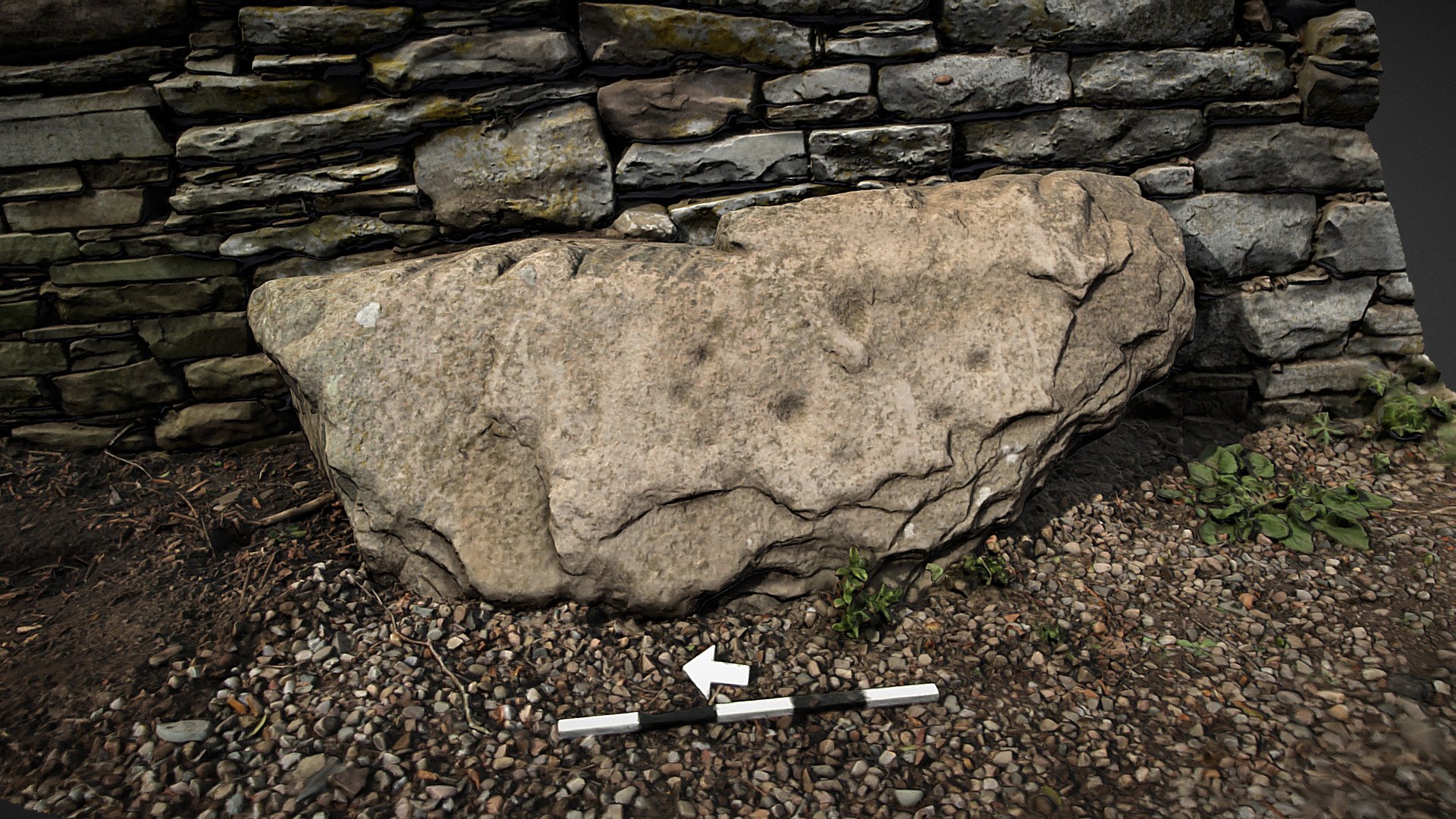 Mains Of Balgavie stone. Milldens 2