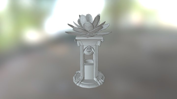 Shrine 3D Model