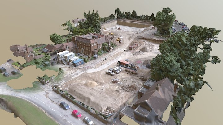 Harpenden Construction House Build - June 2017 3D Model