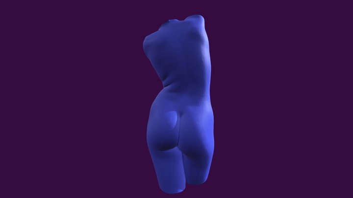 Another Blue Venus 3D Model