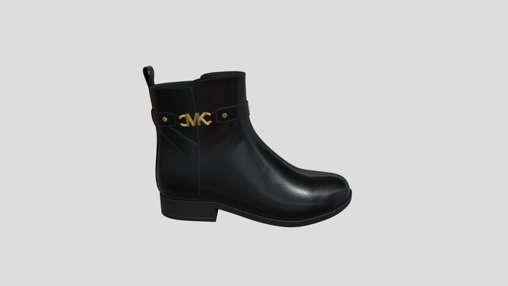 FARRAH FLAT BOOTIE Women 3D Model