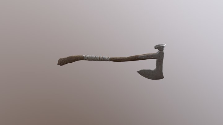 Fanart Leviathan Axe 3D Model