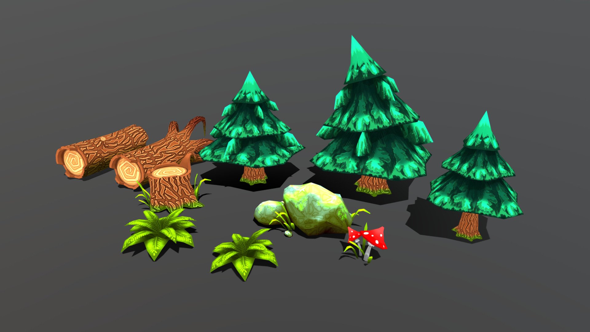Summer forest (Model Pack 1)