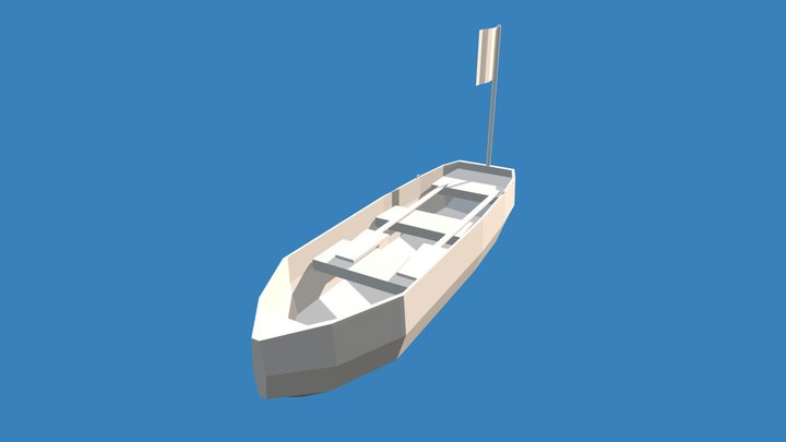 Testing Boat 3D Model