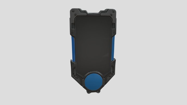 Rare Card Template – Animated 3D Asset 3D Model