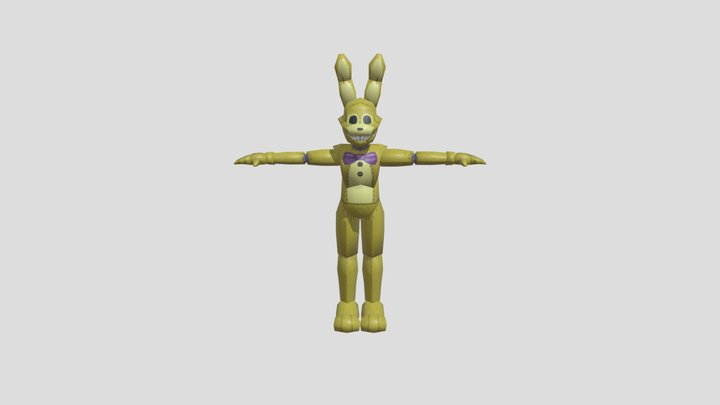 Spring Bonnie (4) 3D Model