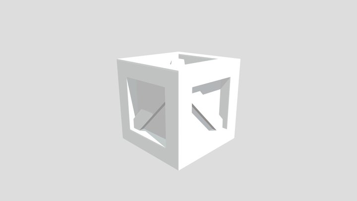 Crate 3D Model