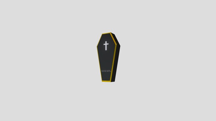 Alucard's Coffin 3D Model