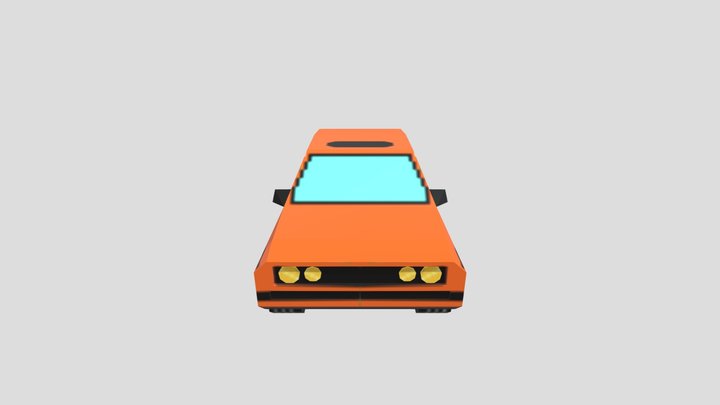 Golf MK1 3D Model