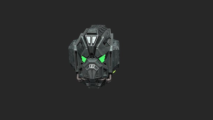 Android Head 3D Model
