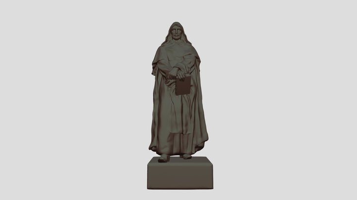 Giordano Bruno 3D Model