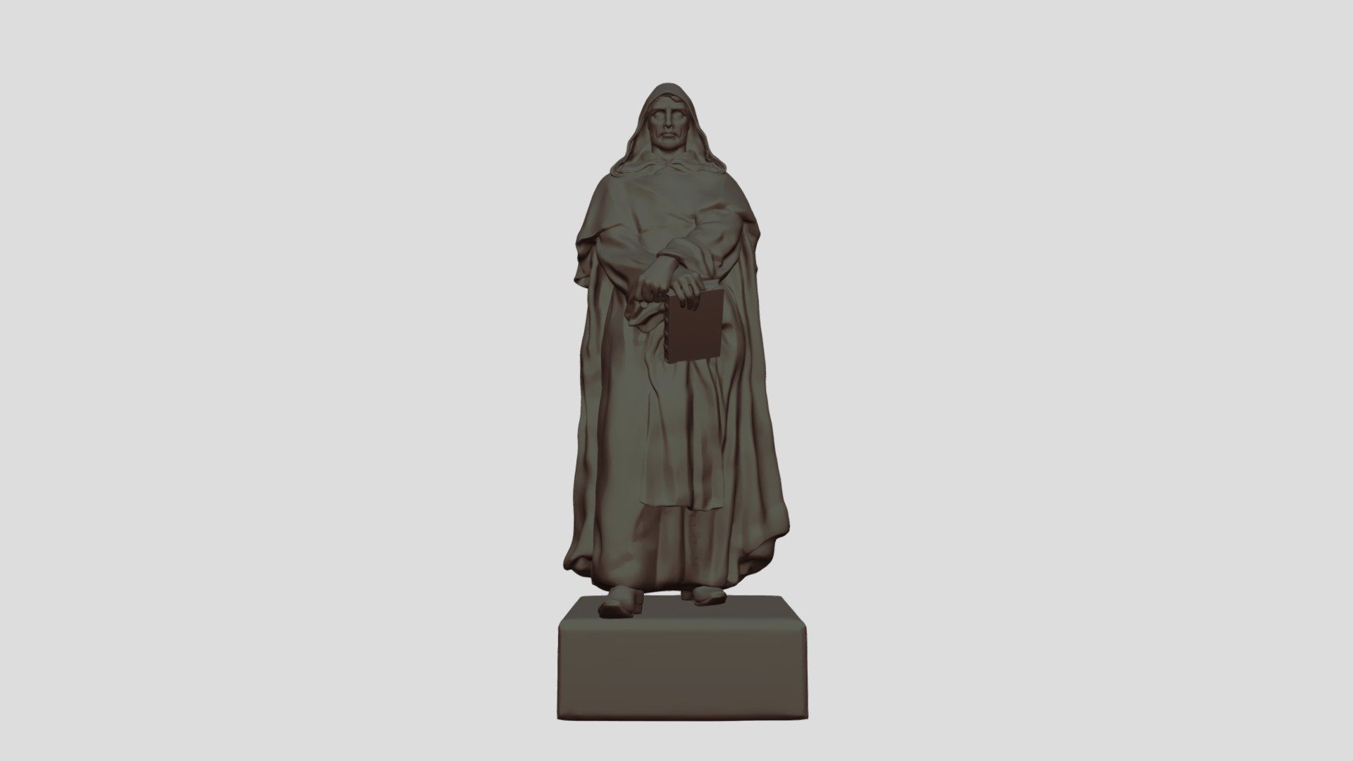 Giordano Bruno - 3D model by narek ohanjanyan (@nar_clay) [39162fc ...