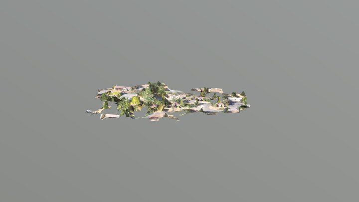 Residential Street 3D Model