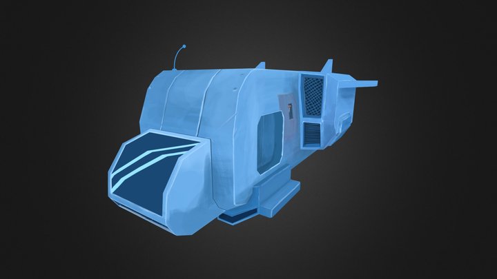 boxySpaceThing 3D Model