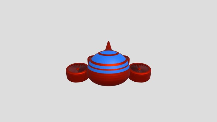 Airship 3D Model